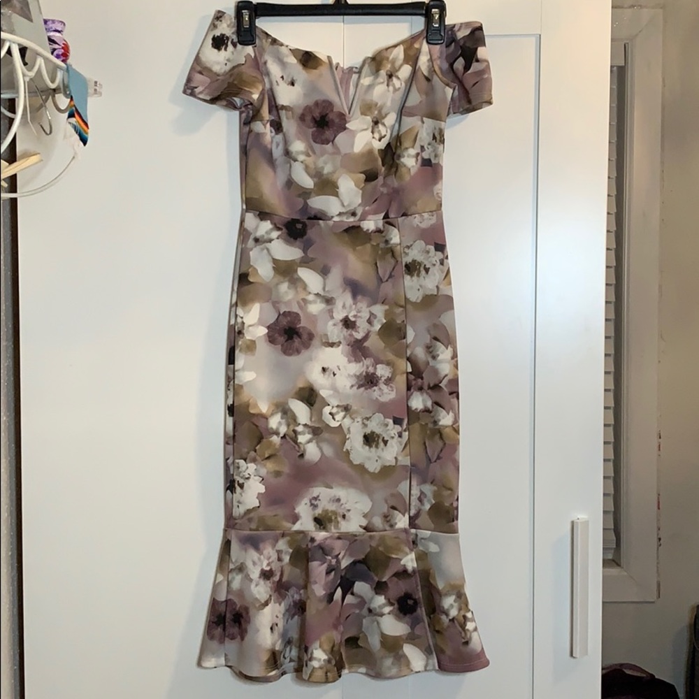 Off shoulder dress